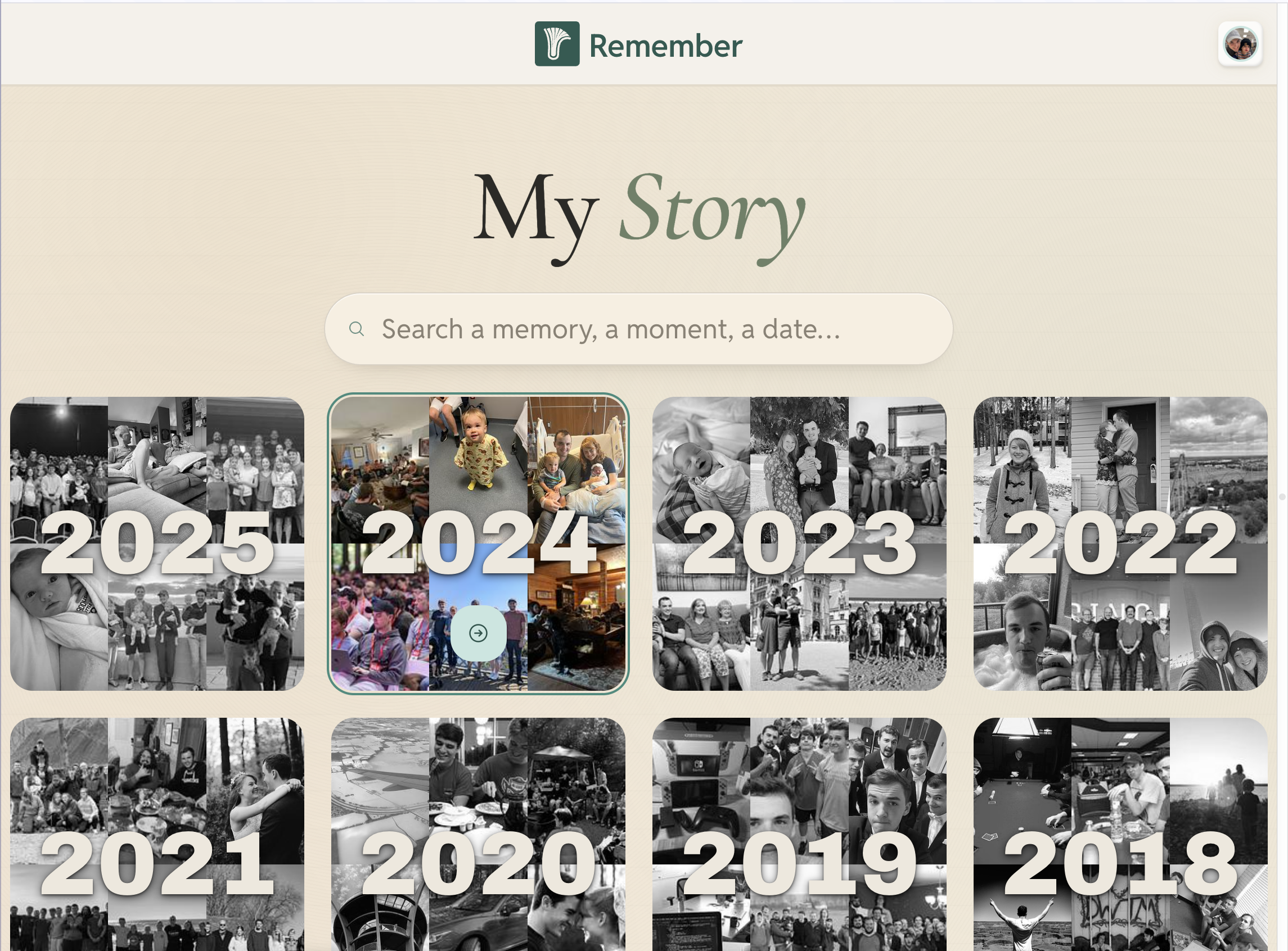 Big picture year view