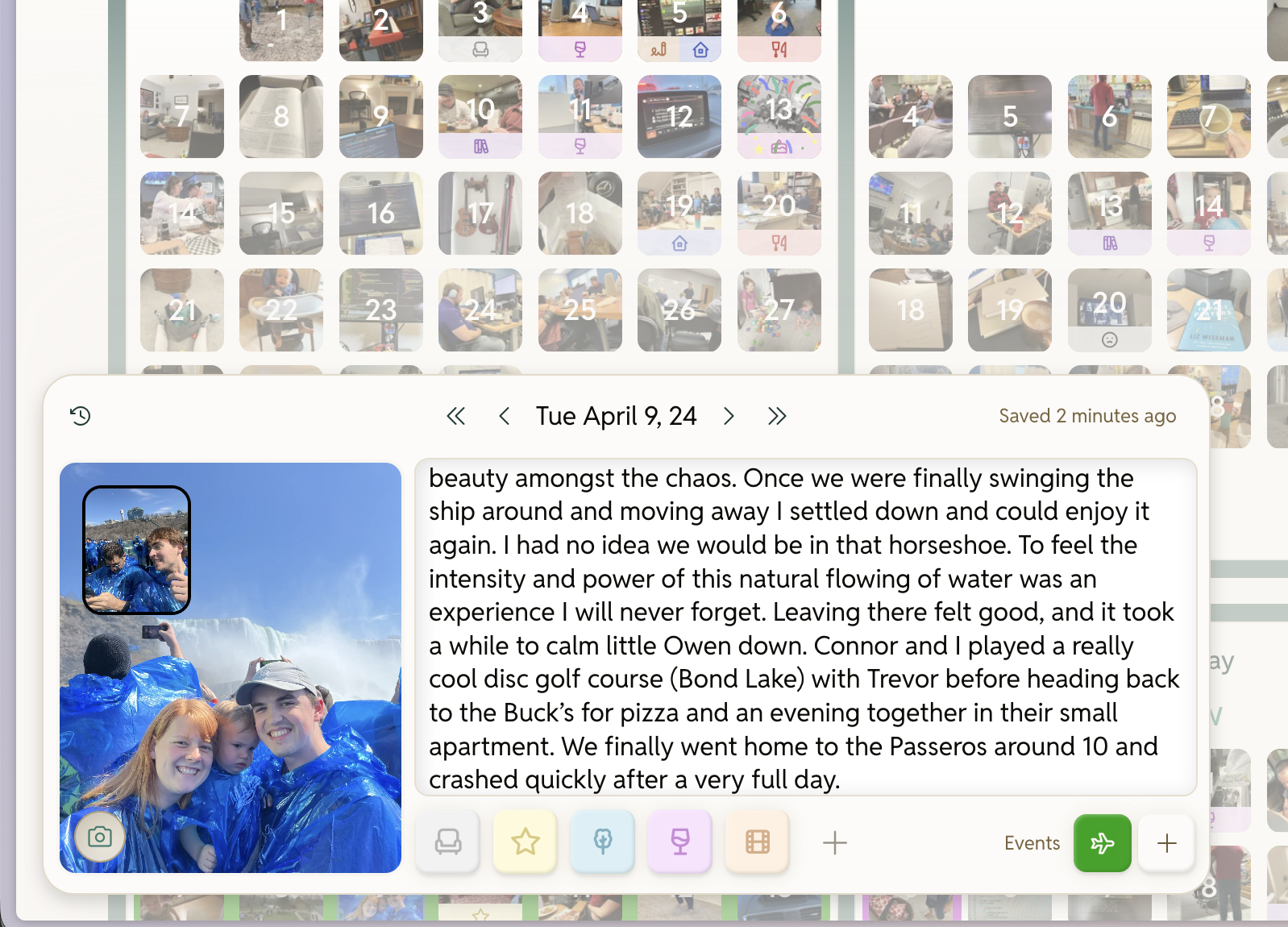 Remember journal entry